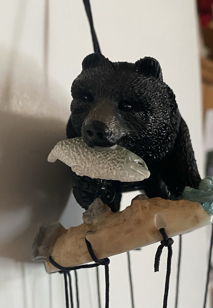 Bear Wind chime 5”x3.5”x20”