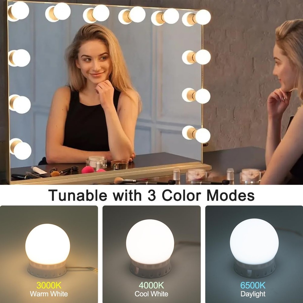 LED Vanity Lights for Mirror, High Brightness LED Chip, Hollywood Style Vanit...