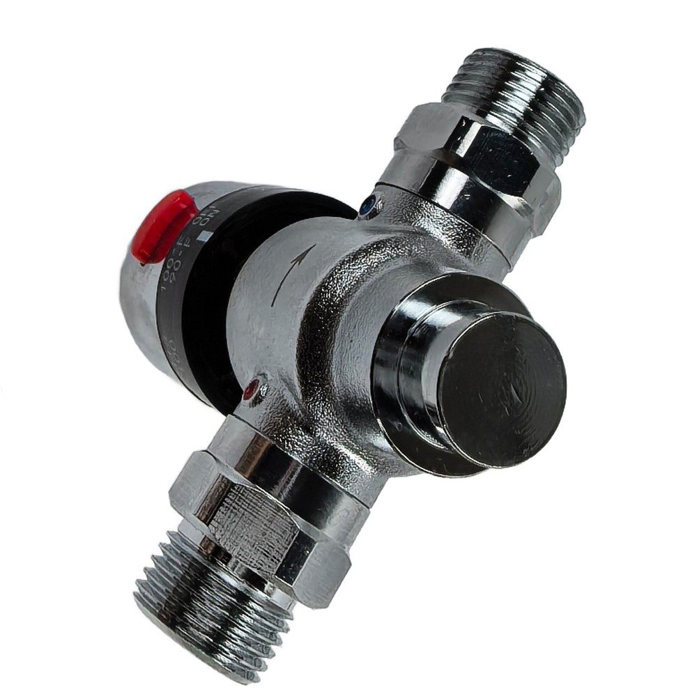 Adjustable Temperature Bypass Sensor Valve Kit for Instant Hot Water Recirculati