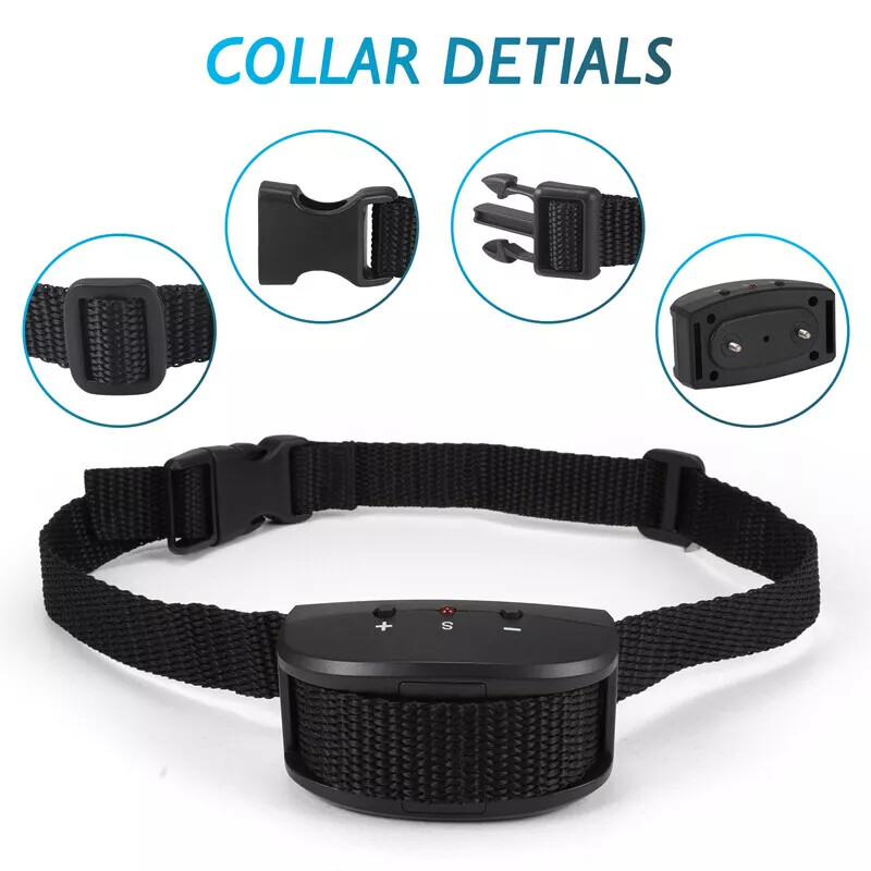 Automatic Anti Bark barking Device Small Medium Large Dog Shock Training Collar