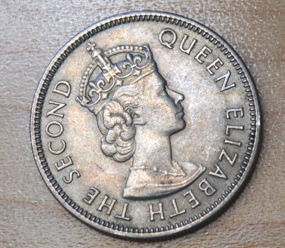 1956 Malaya 20 Cents
