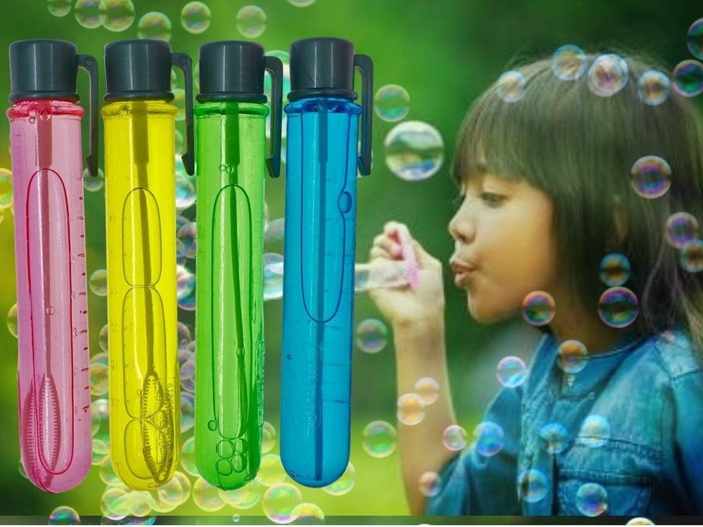 Grab a Bubble Mini Bubbles Wand - Assorted Colors for Ultimate Outdoor Fun