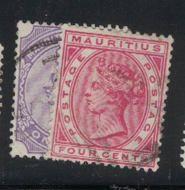 Mauritius SG 101, 106 VFU (7fqt)