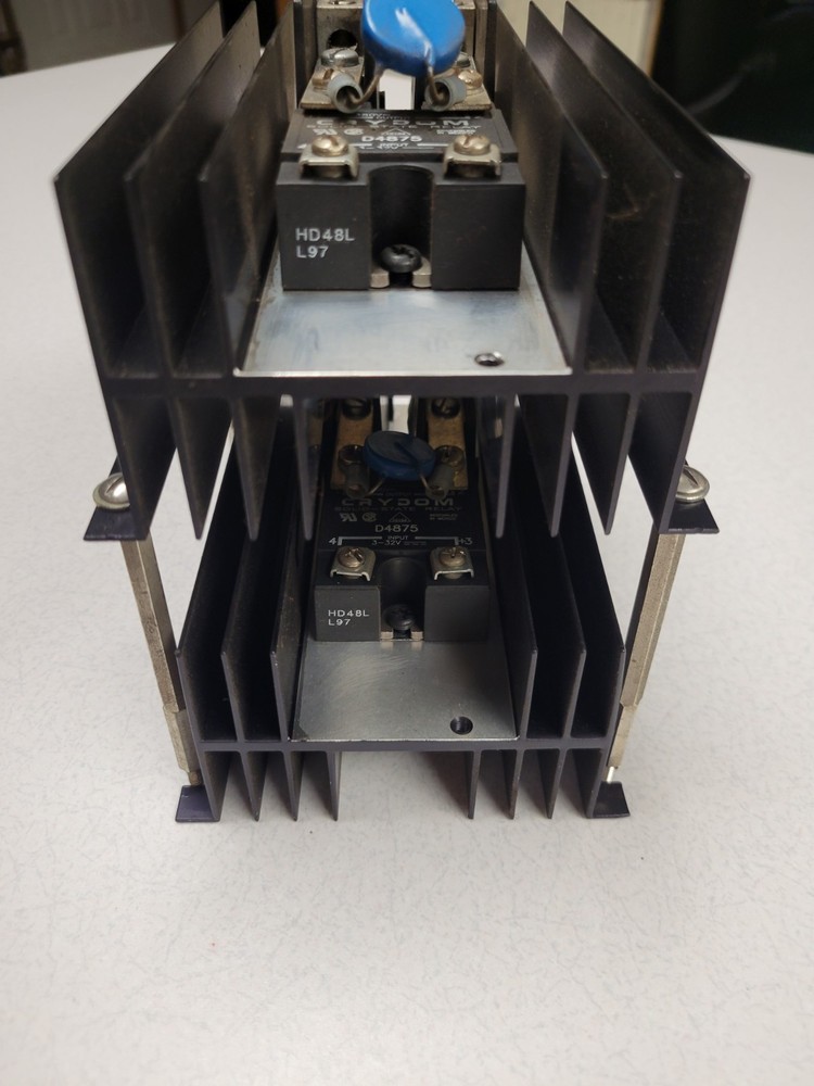 D4875 Crydom Relays, Series One Series SOLID STATE RELAY, 75A, 480VAC 4-32VDC