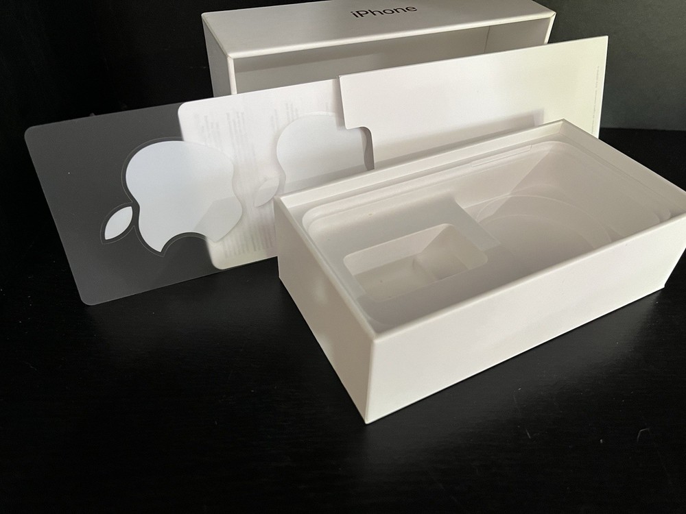 Apple Gold Empty Iphone 7 Box 32GB w/ Stickers — BOX ONLY