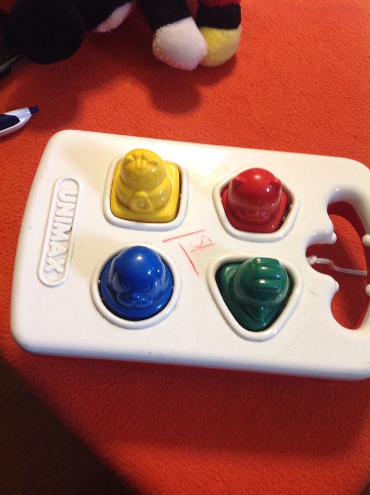 Vintage 1992 Unimax Toddler Pull Toy