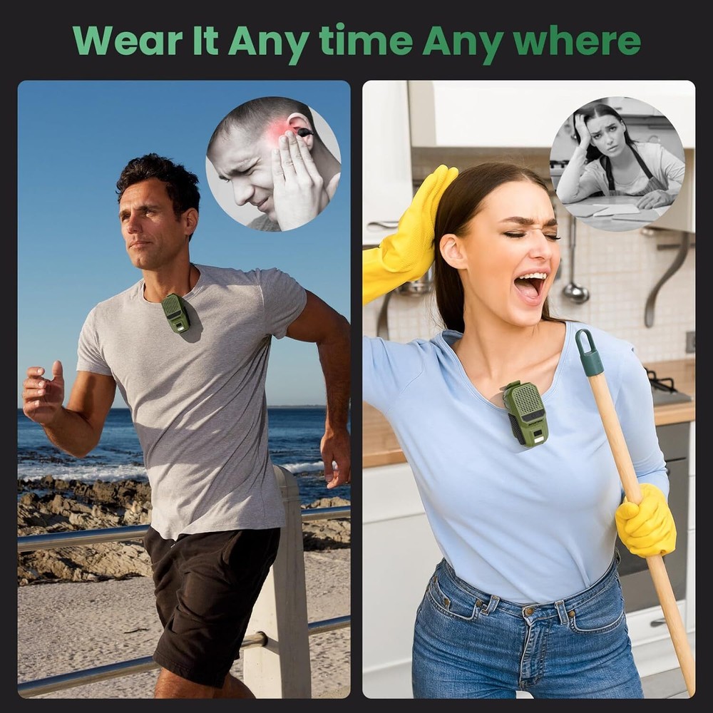 Wearable Bluetooth Speaker with Rgb/Flashlight Clip on Bluetooth Speaker