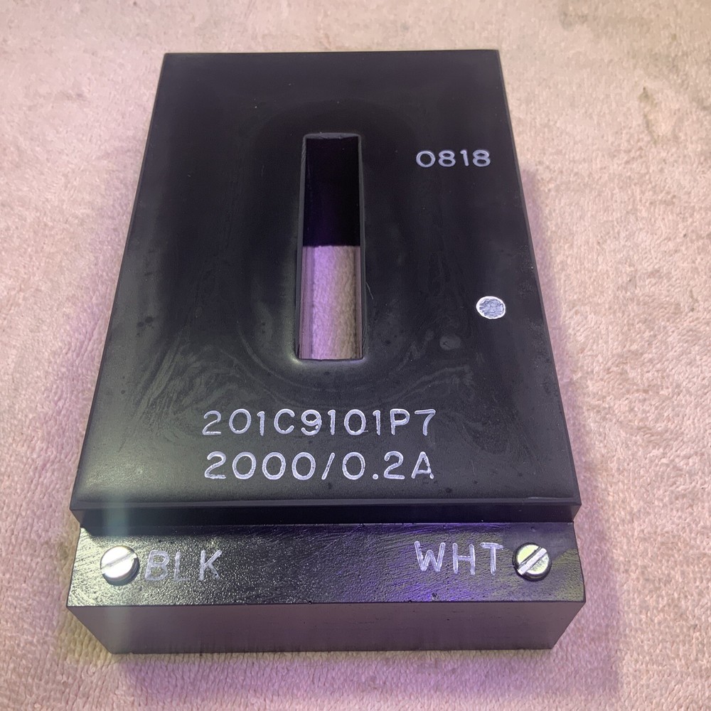 GE 2000/0.2A  Current Transformer 201C9101P7 2000amp