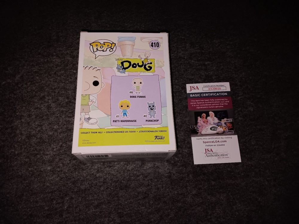 Billy West Signed Funko Jsa Doug Funnie Disney