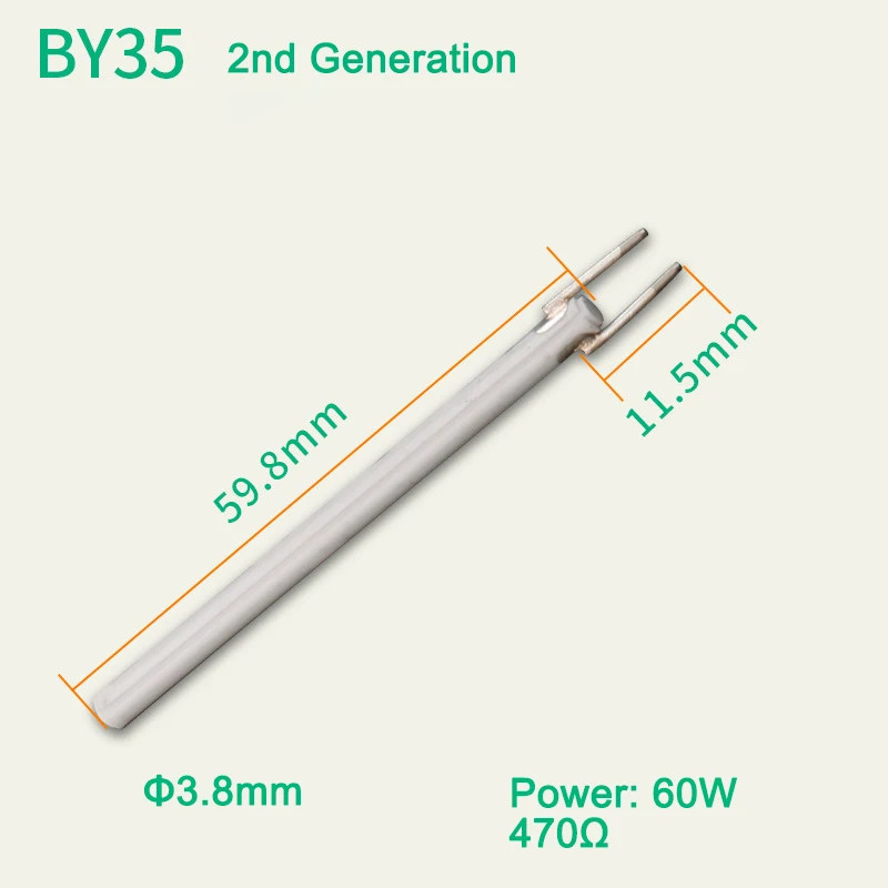 3Pcs Ceramic Internal Heating Core 1321 Heater Element 1323 Welding Accessory