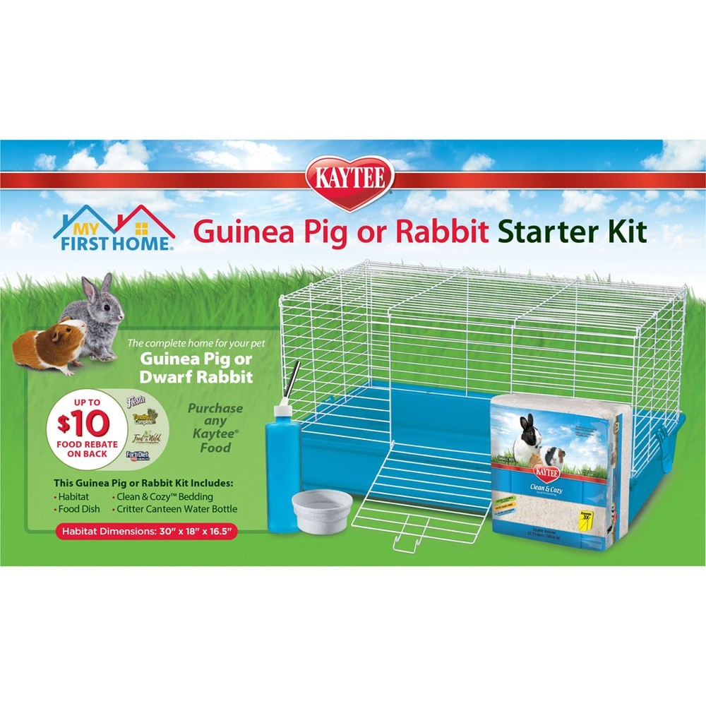 KAYTEE MY FIRST HOME STARTER KIT GUINEA PIG/RABBIT
