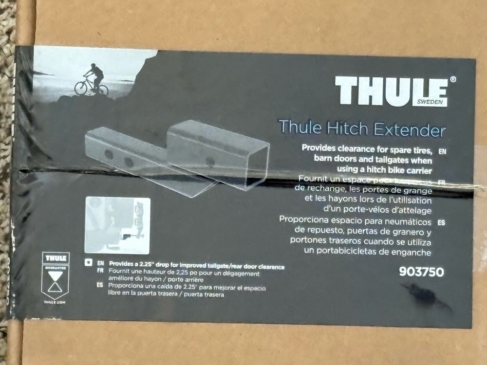 New Thule Hitch Extender Part 903750