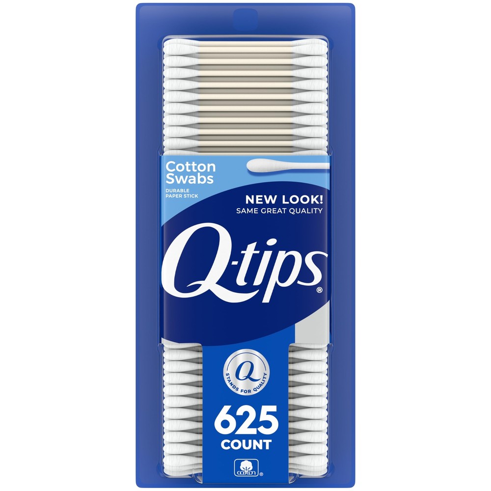 Q-tips Cotton Swabs 625 Count