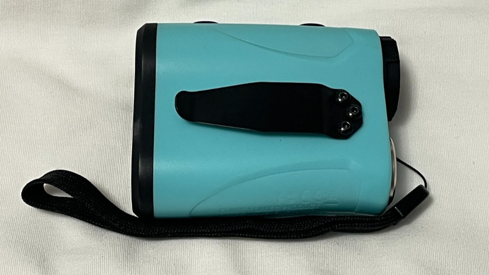PeakPulse Golf Rangefinder Range 600 Teal Compact Sidekick with Hard Case
