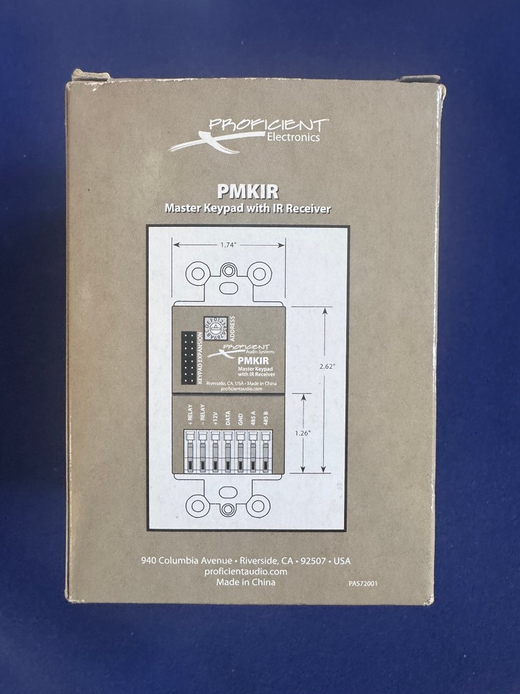 New Proficient PMKIR PAS72001 same as Speakercraft MKP-1.1