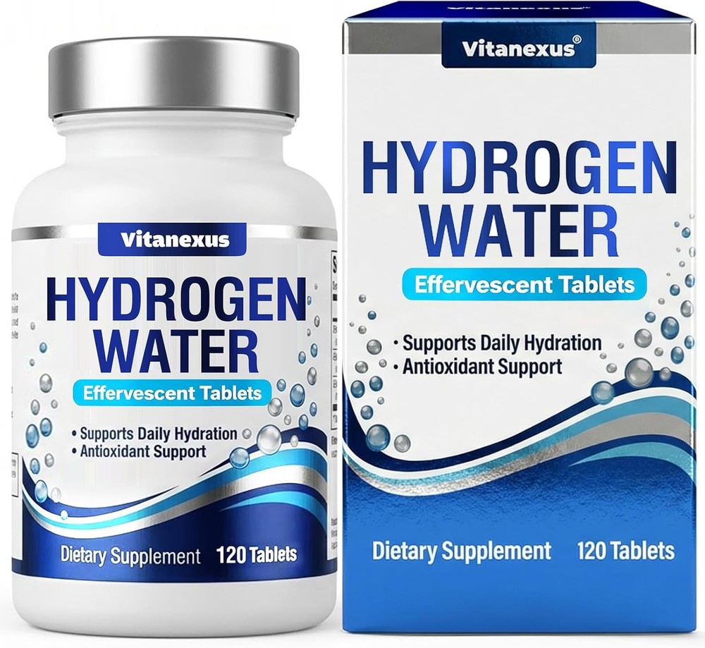 Molecular Hydrogen Water Tablets 120PCS Hydrogen Tablets for Drinking Water