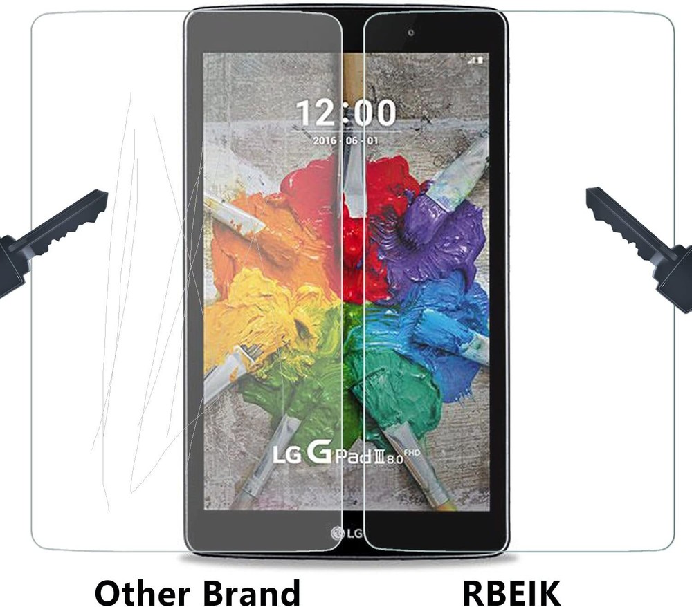 For LG G Pad X 8.0 Temper Glass Screen Protector