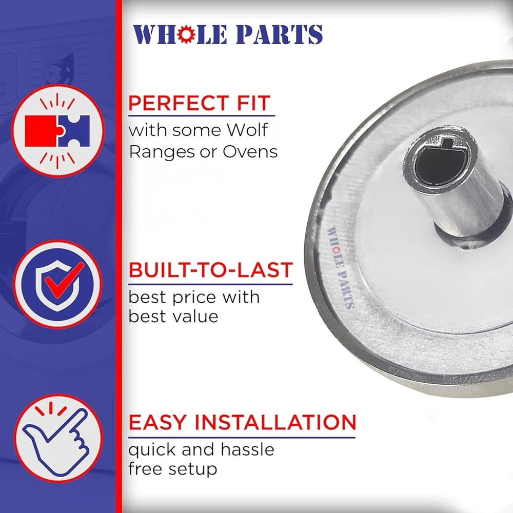 New 815536 Range Oven Cooktop Knob for Wolf