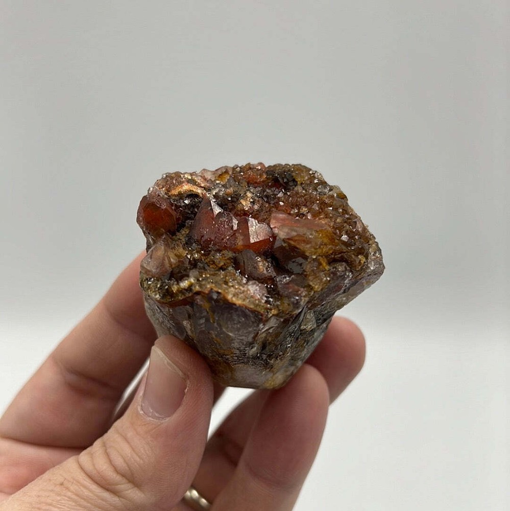 Hematite Phantom Amethyst U