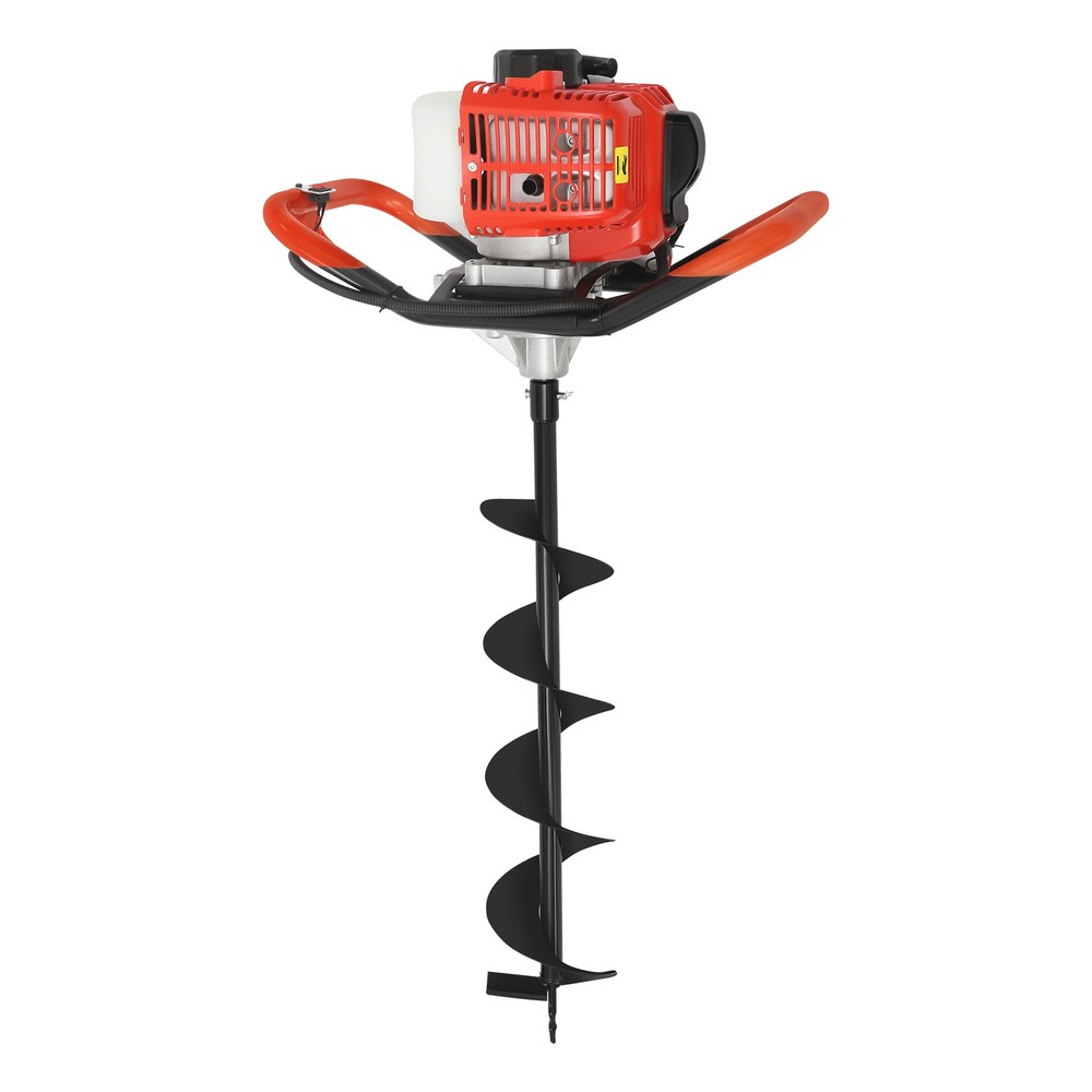 2.3HP Air Cooling Post Hole Digger w/ 3 Drill Bits Auger Digging Machine EPA NEW