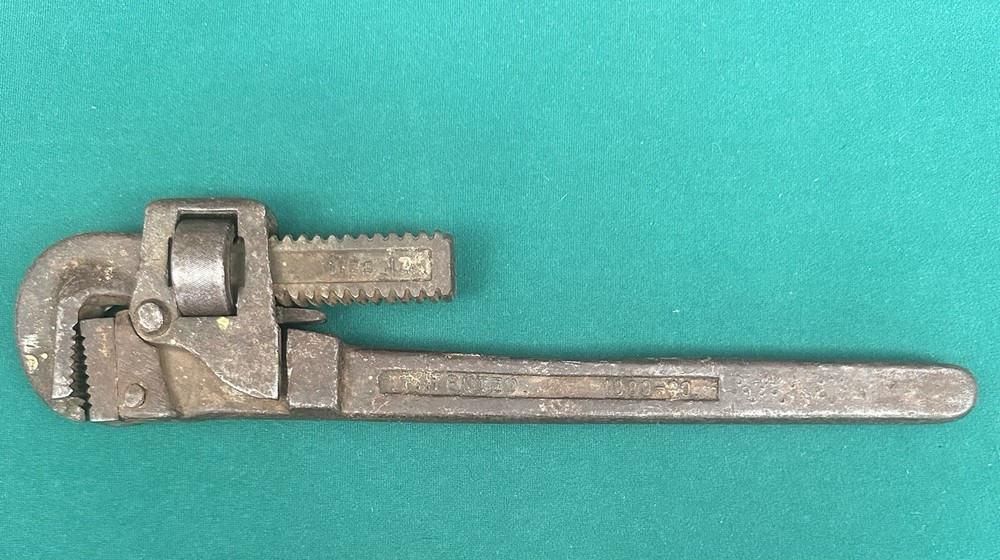 14 INCH Trimo Trade Mark Pipe Adjustable Wrench 1889-90