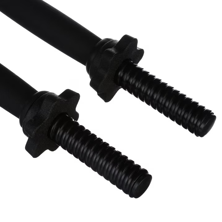 CAP Standard 14" Threaded Dumbbell Handle Set, Black