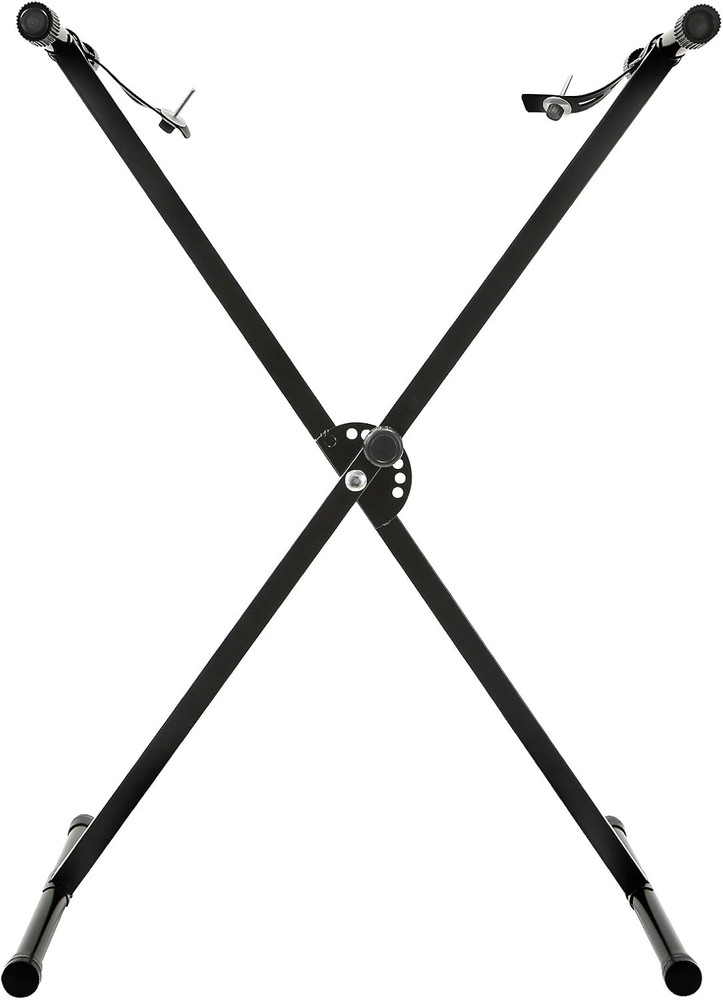 Sturdy Stand for Electronic Keyboard Tube X Type 7 Position Folding Adjust high