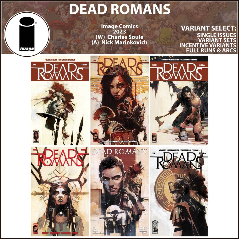 Dead Romans (2023) #1 2 3 4 5 6 Image Comics COVER SELECT