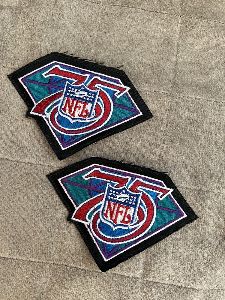 Willabee & Ward NFL 75th Anniversary Patch 1994