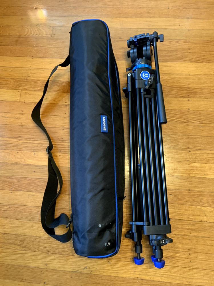 Benro KH25P Professional Broadcast Video Head & Tripod Kit
