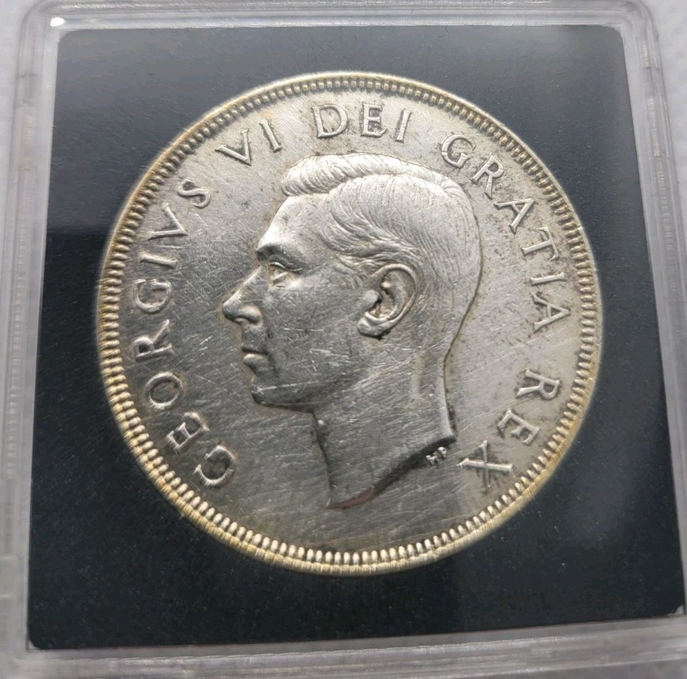 1949 Canada Silver Dollar – Newfoundland Confederation