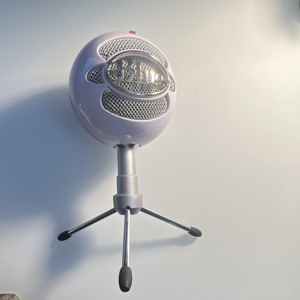 Blue Snowball iCE | USB Desktop Microphone Adjustable | Stand Cardioid White
