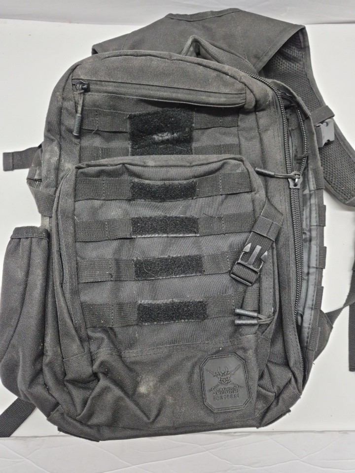 Specialty Knives & Tools SAMURAI Tactical Day Pack Military  Backpack- Black