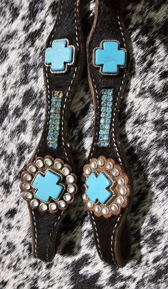 Hair On Hide No Ear Headstall