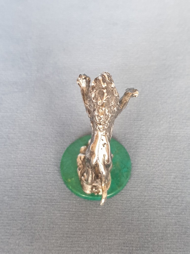 Lion. Sterling silver 925. Height 1,3/4" ( 45 мм).