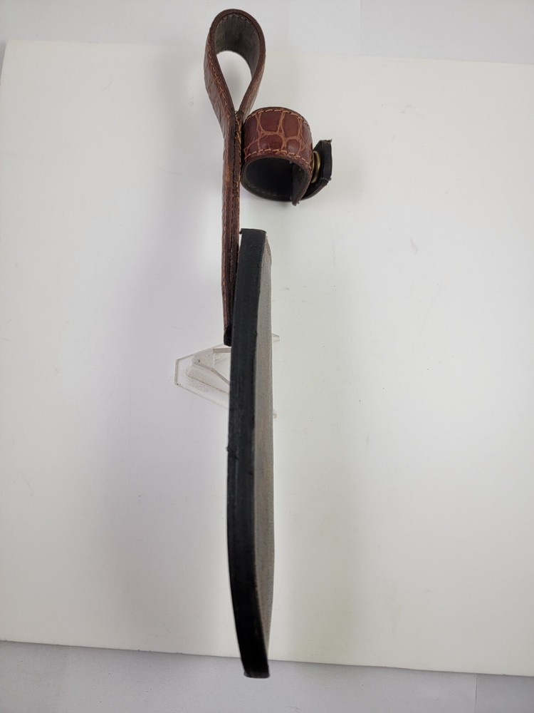 Buck Knives 119 Sheath Right Pull with Authentic Deep Rich BROWN Fine LEATHER