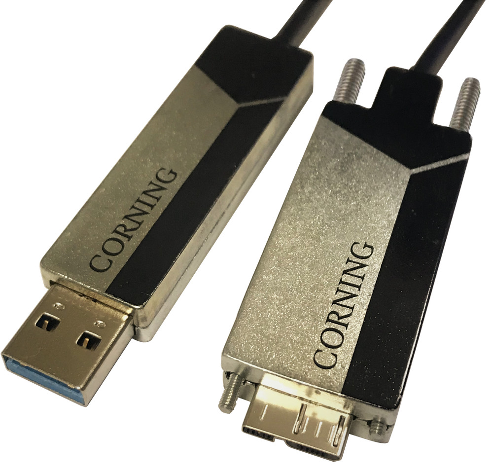 Corning 50 Meter USB 3 A to uB Optical Cable