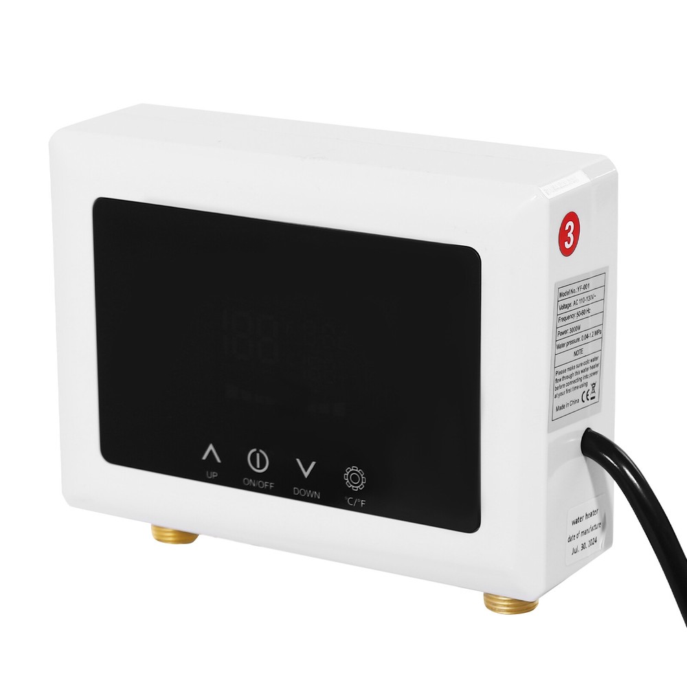 Wall Mounted Electric Instant Hot Water Heater Mini Small Water Tank 3000W NEW