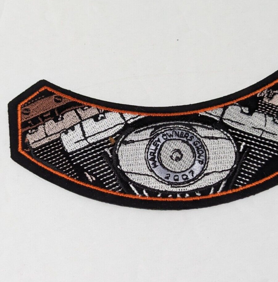 Harley Davidson HOG Harley Owners Group Vest Jacket Patch 2007