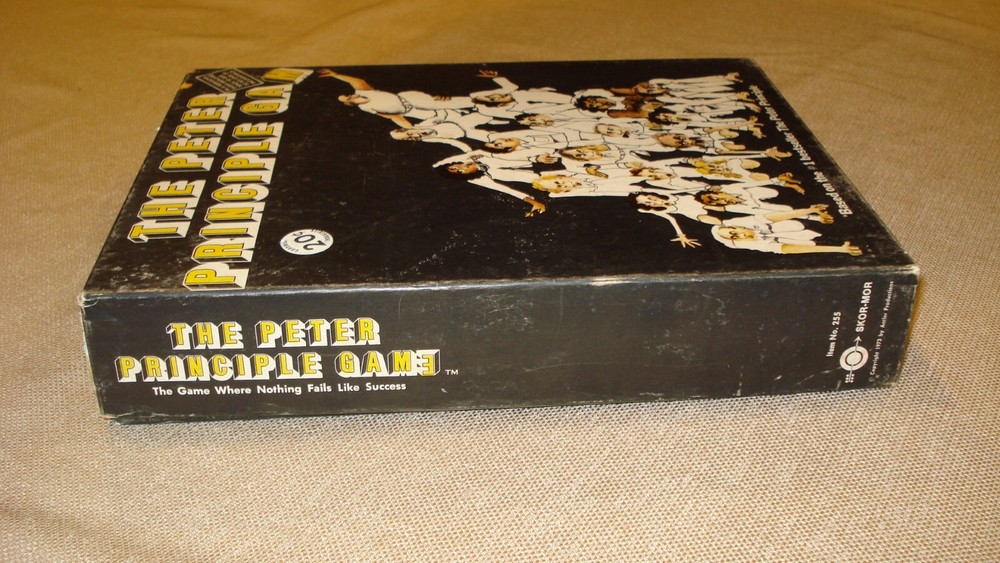 1973 "The Peter Principle Game" Complete.  Never Played.