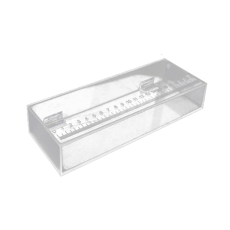 Clear Acrylic Fish Breeder Box with Scale for Small Fish Breeding Observation