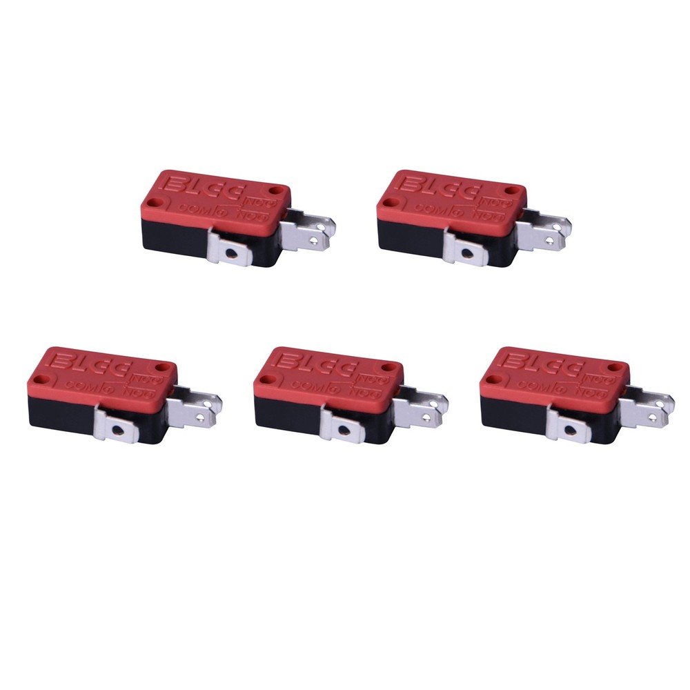 20Pcs Red New 3 Pin Microswitch Push Button For Arcade Mame Jamma Games E