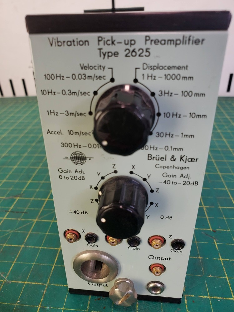Bruel & Kjaer Type 2625 Vibration Pick-up Preamplifier "No Tariffs"