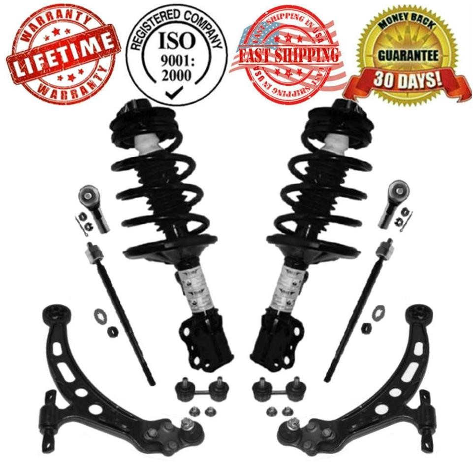 Front Complete Struts Assembly + Control Arm Suspension Kit 1992-1994 Camry