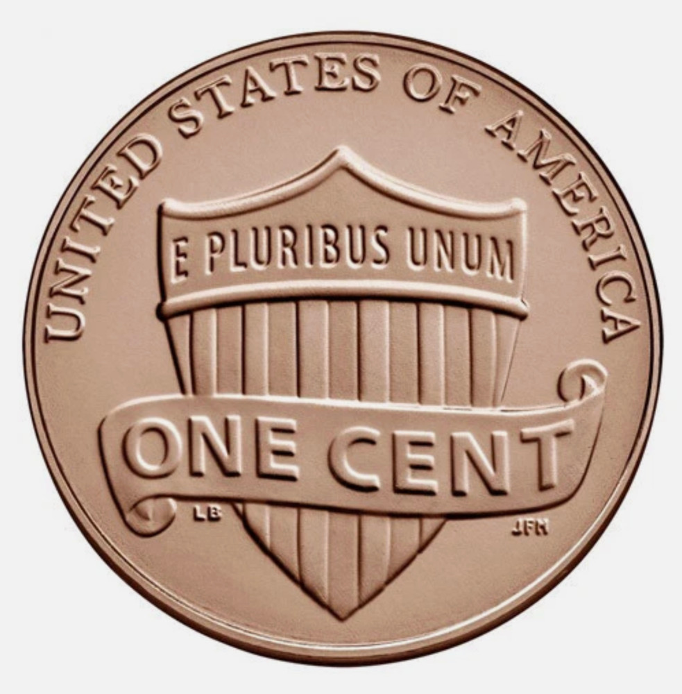 2017 D Lincoln Shield Cent Denver Mint BU Coin from Bank Roll