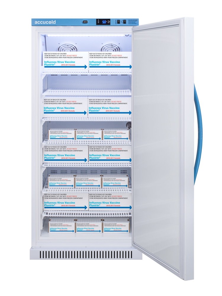 Summit AR8PV White Accucold 24"W 8 Cu. Ft. Pharmacy Refrigerator