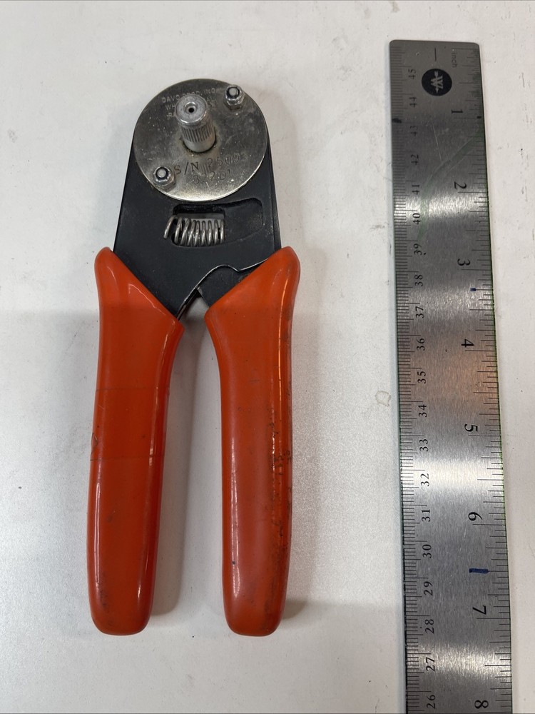 DAVO 322D1 RATCHETED CRIMPING TOOL