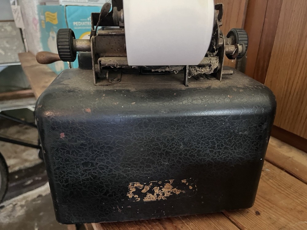 McCaskey 1920s Antique Cash Register Adding Machine