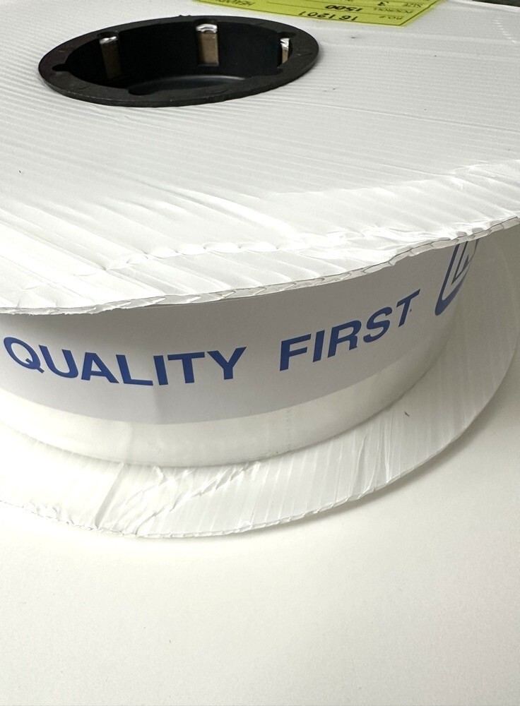 1500, 3" x 5" Poly Bags on a Roll, Clear, Perforated - NEW