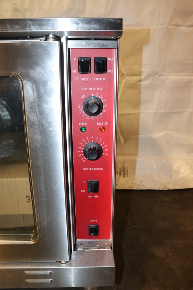 CPG 351FEC100E, Electric Full Size Single Stack Convection Oven, 1PH, 208/230V